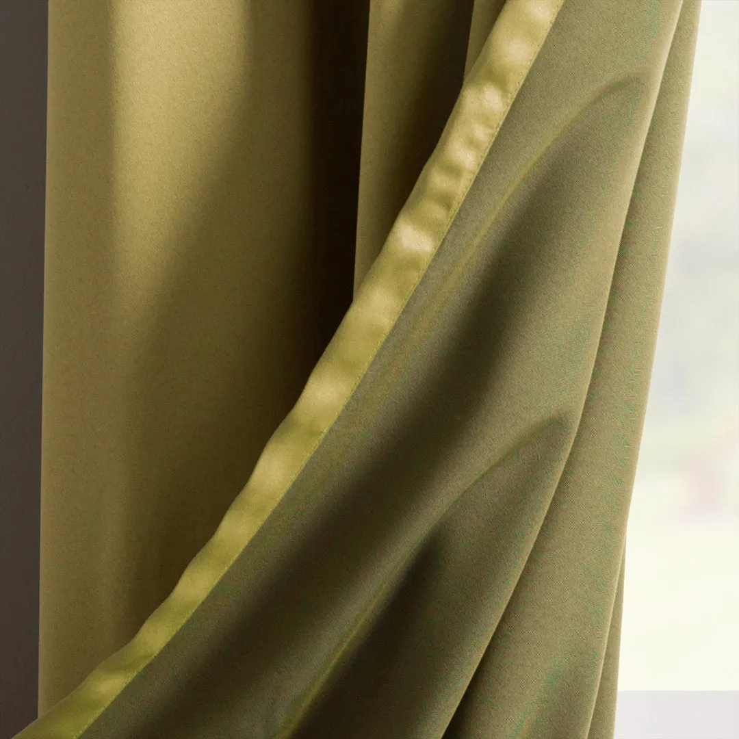 Wayfair Basics Room Darkening Grommet Curtain Panel Wayfair Basics® Curtain Color: Flax Size per Panel: 54" W x 84" L