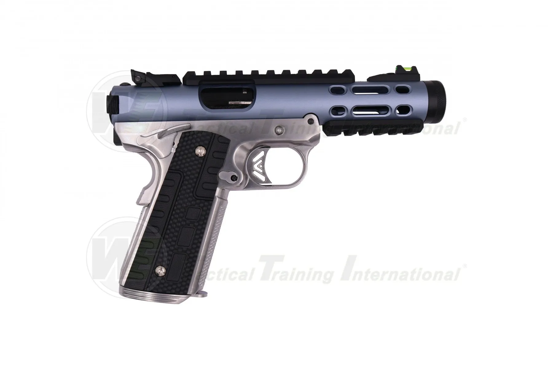 WE Galaxy 1911 GBB, SILVER - BLUE