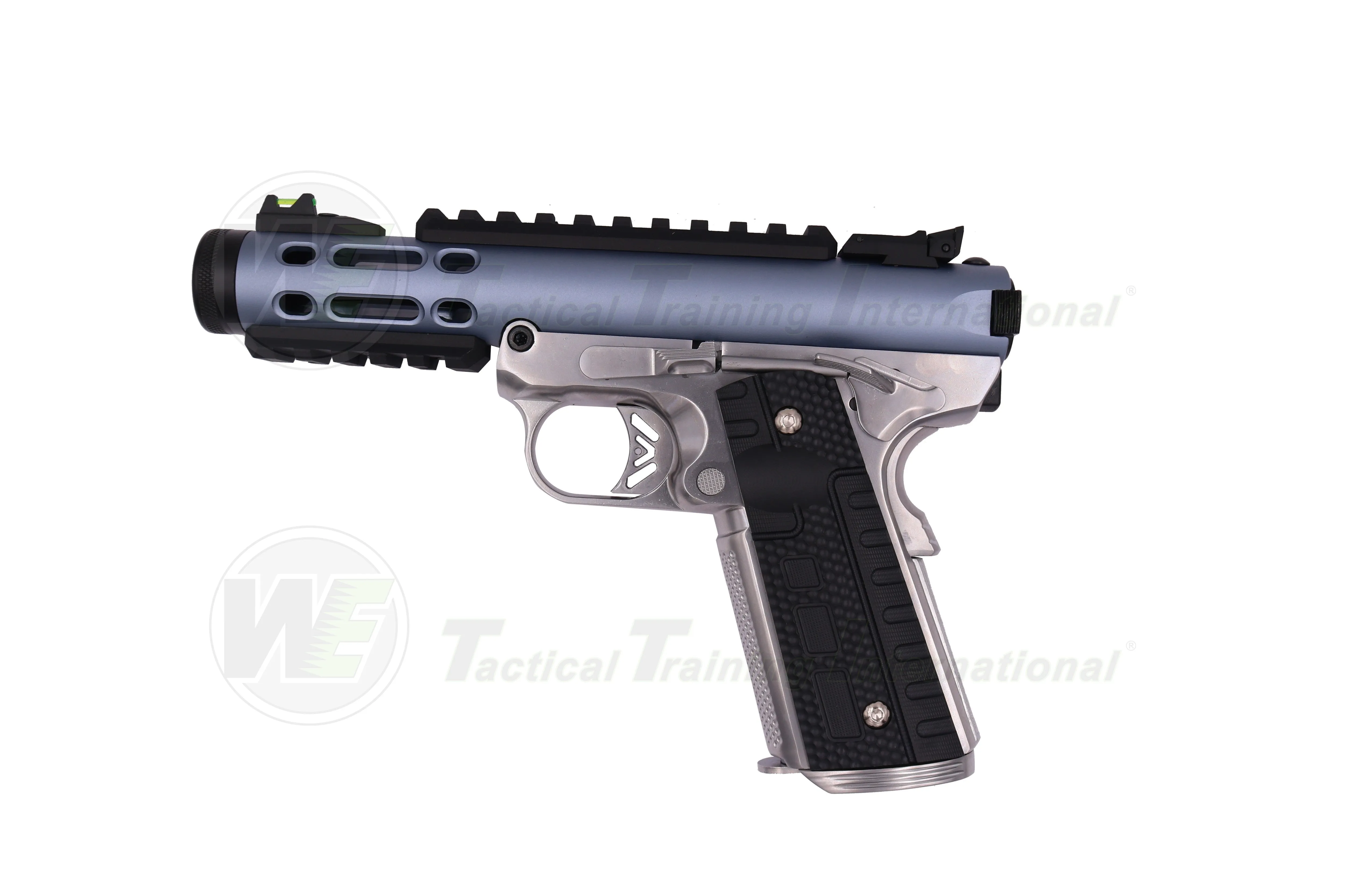 WE Galaxy 1911 GBB, SILVER - BLUE