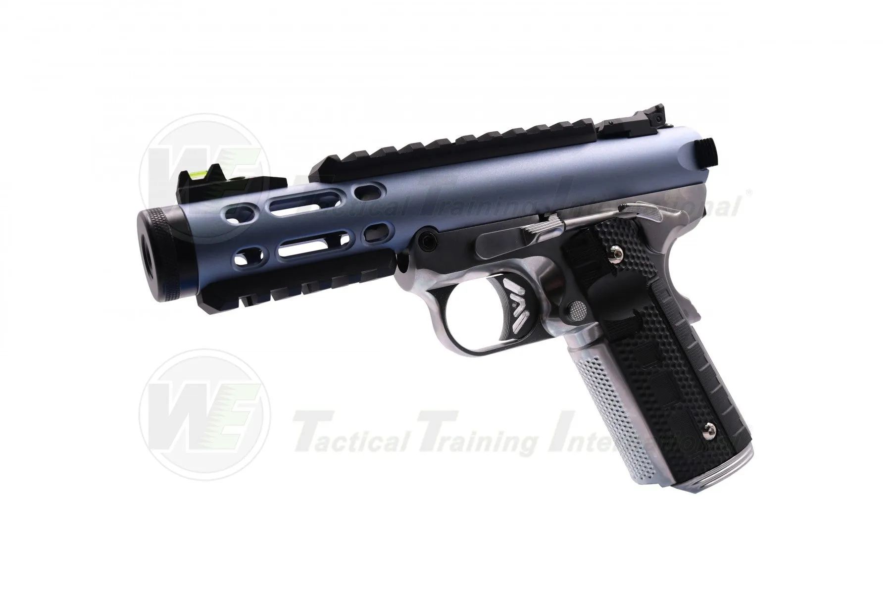WE Galaxy 1911 GBB, SILVER - BLUE