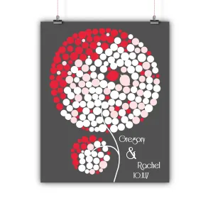 Wedding Guest Book Alternative - Blossom