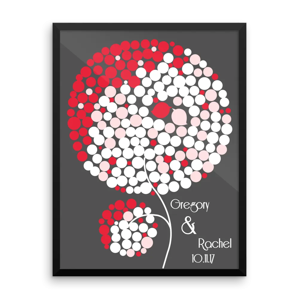 Wedding Guest Book Alternative - Blossom