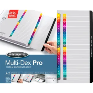 Wilson Jones MultiDex Pro Dividers
