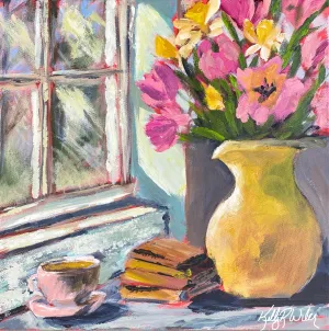 Window sill Series: Tea at Sunrise