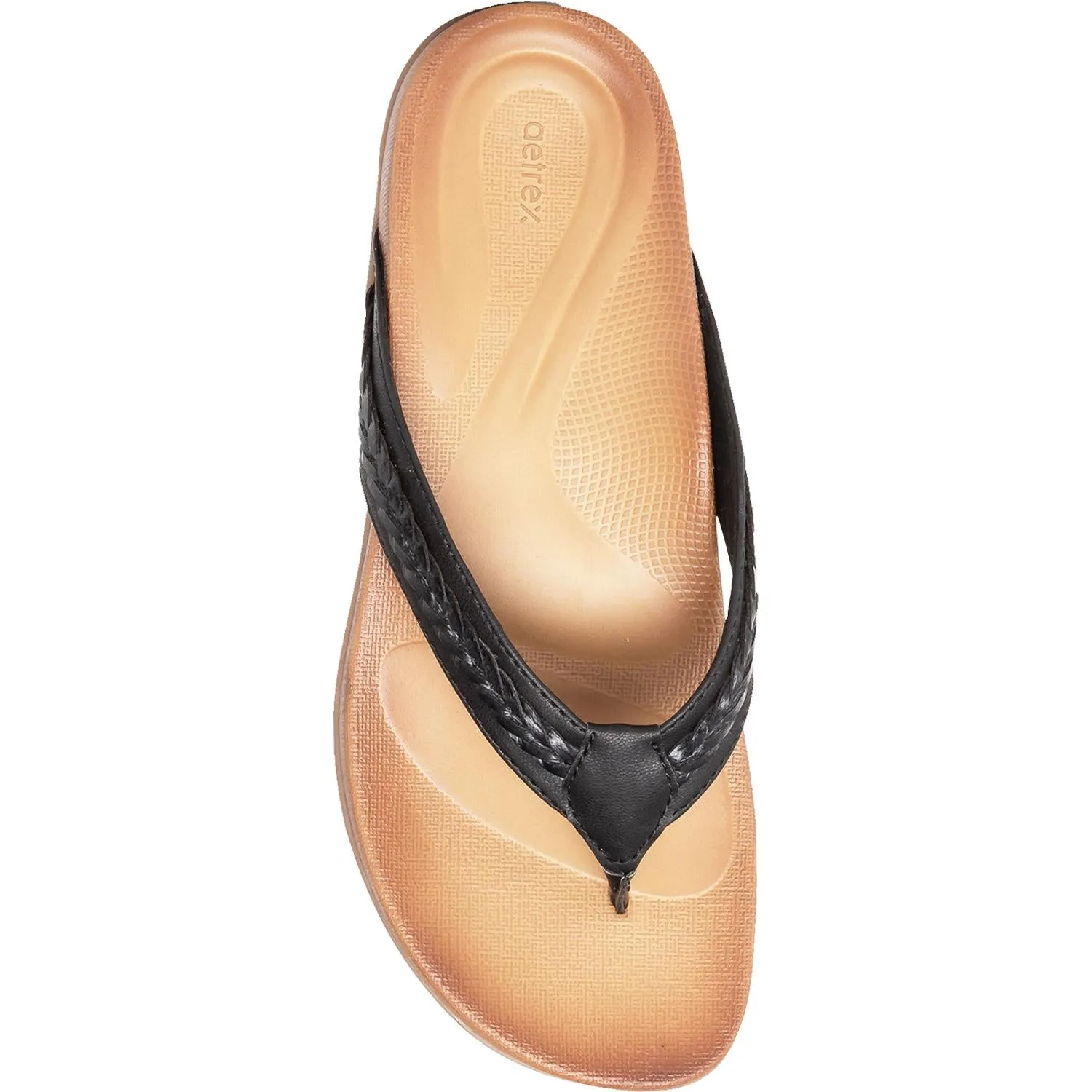 Women's Aetrex Emmy Black Synthetic