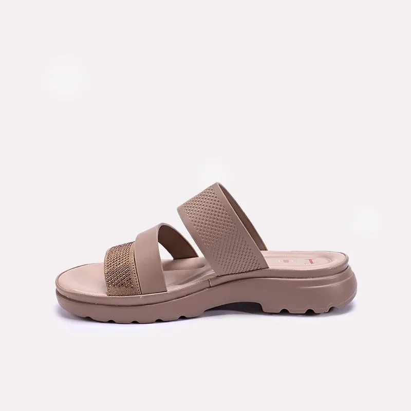 Womens Fawn Comfy Casual Slippers 0413317