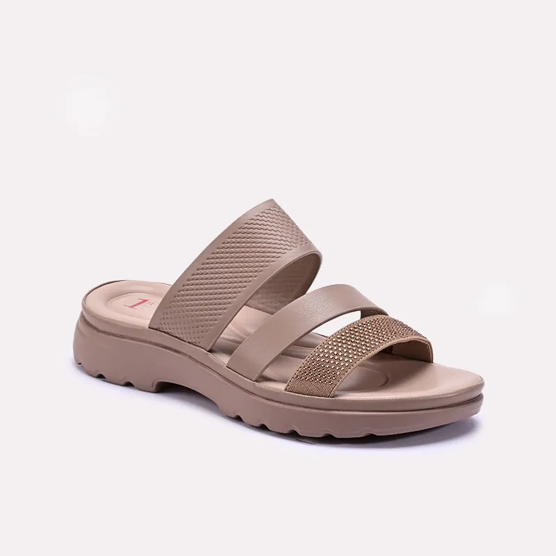 Womens Fawn Comfy Casual Slippers 0413317
