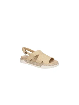 Women's Textured Sandals,Light Beige
