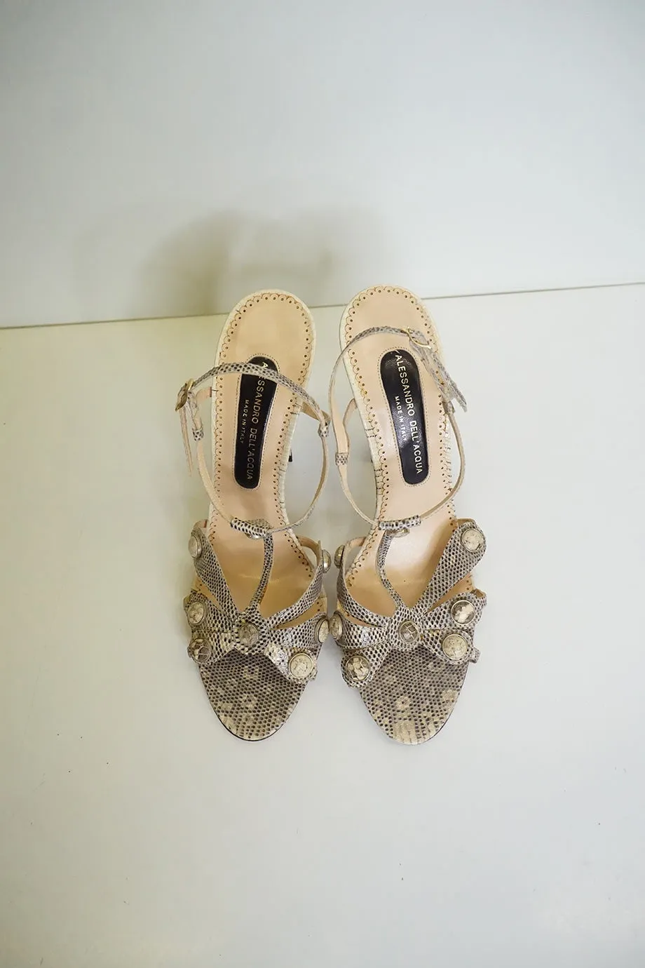 [WS4684] Alessandro Dell'Acqua | Open Toed Pump