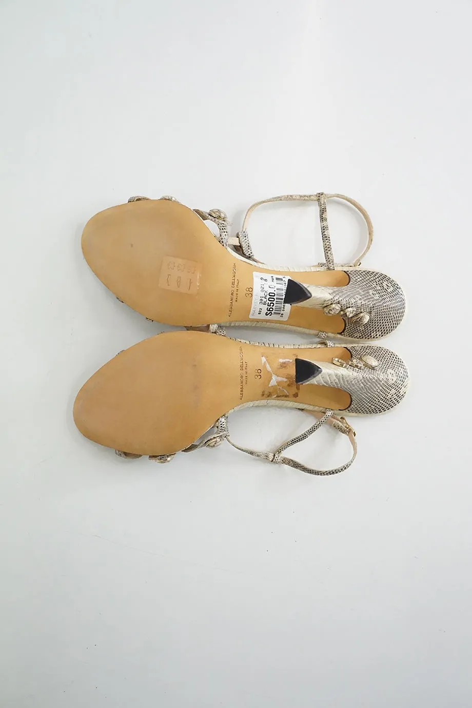 [WS4684] Alessandro Dell'Acqua | Open Toed Pump