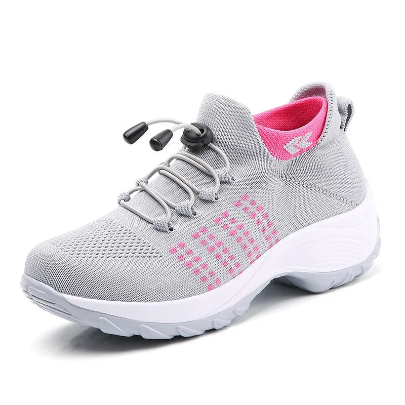 Yiffany Frauen Ultra-Comfy Atmungsaktive Turnschuhe