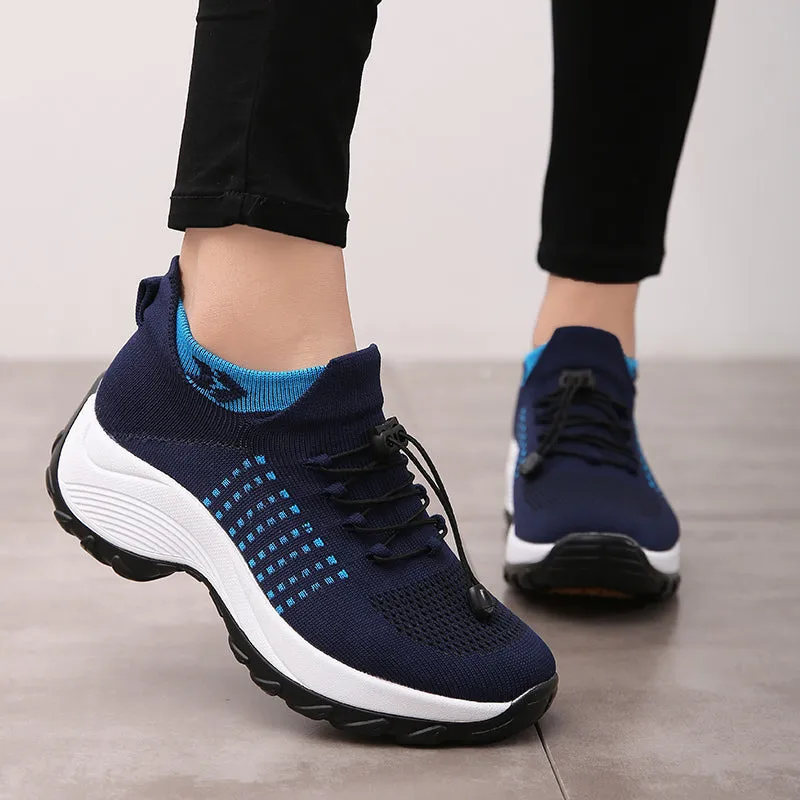 Yiffany Frauen Ultra-Comfy Atmungsaktive Turnschuhe