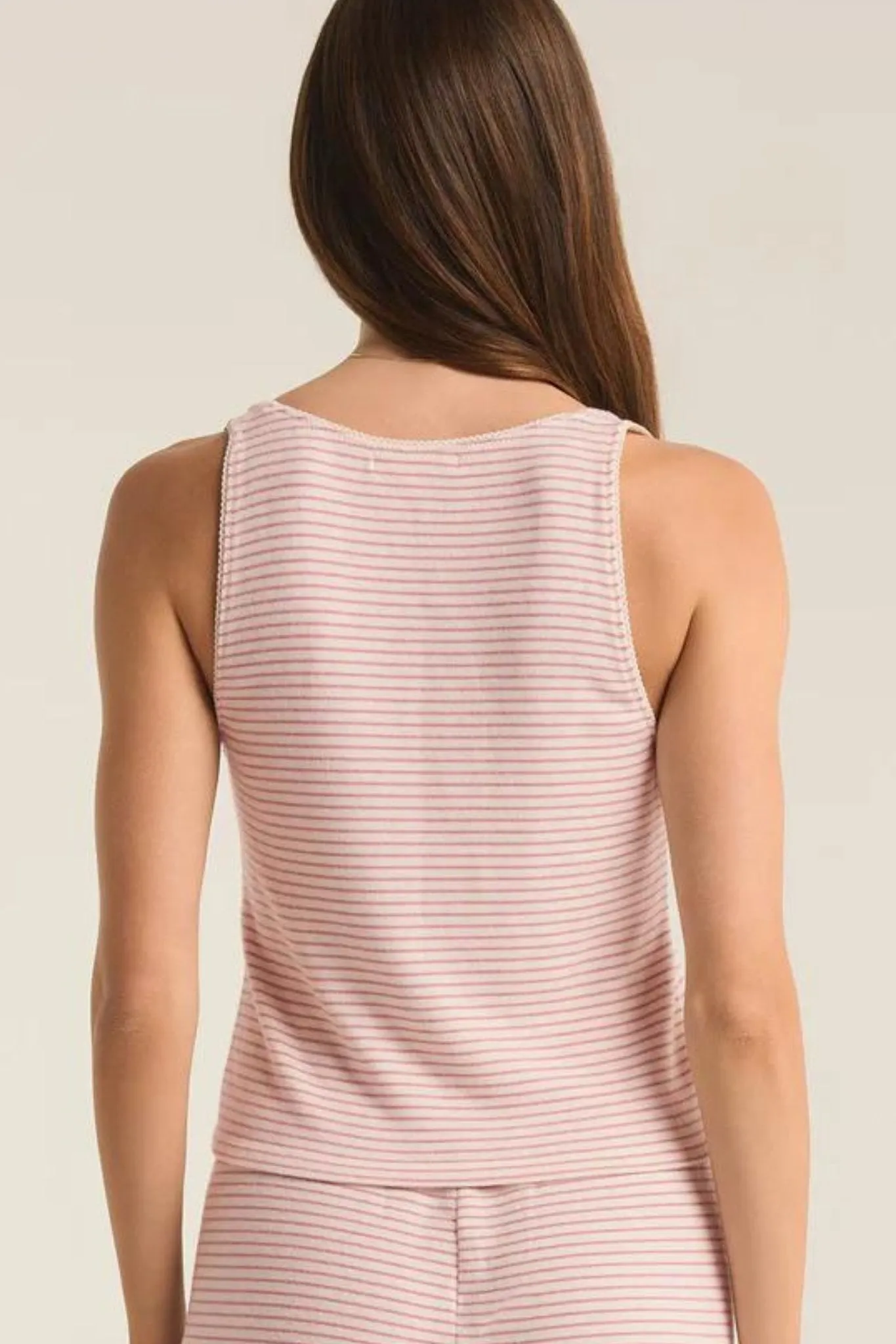 Z Supply: Lana Stripe Top in Lilac Punch