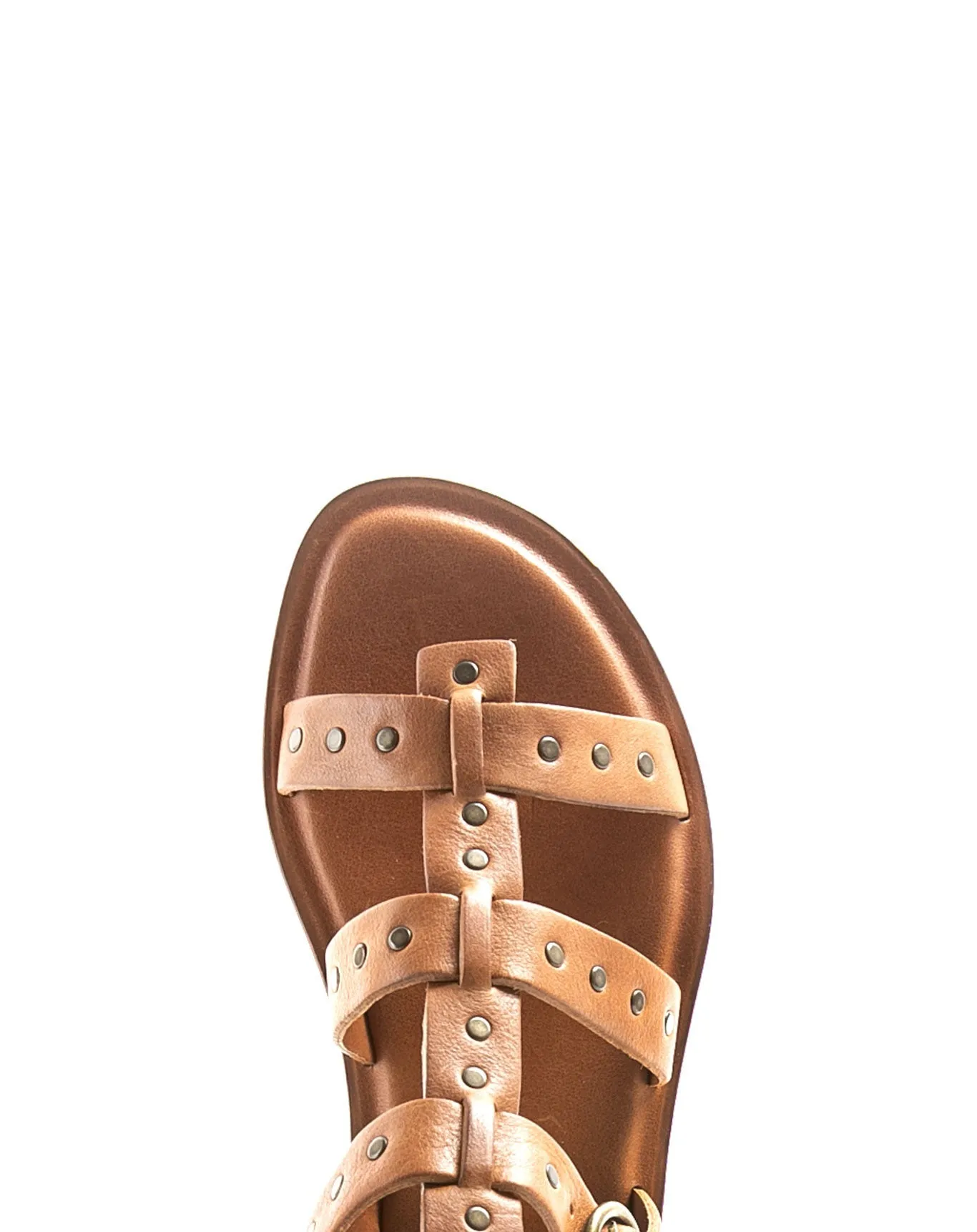 ZENS Light Brown Leather Sandals