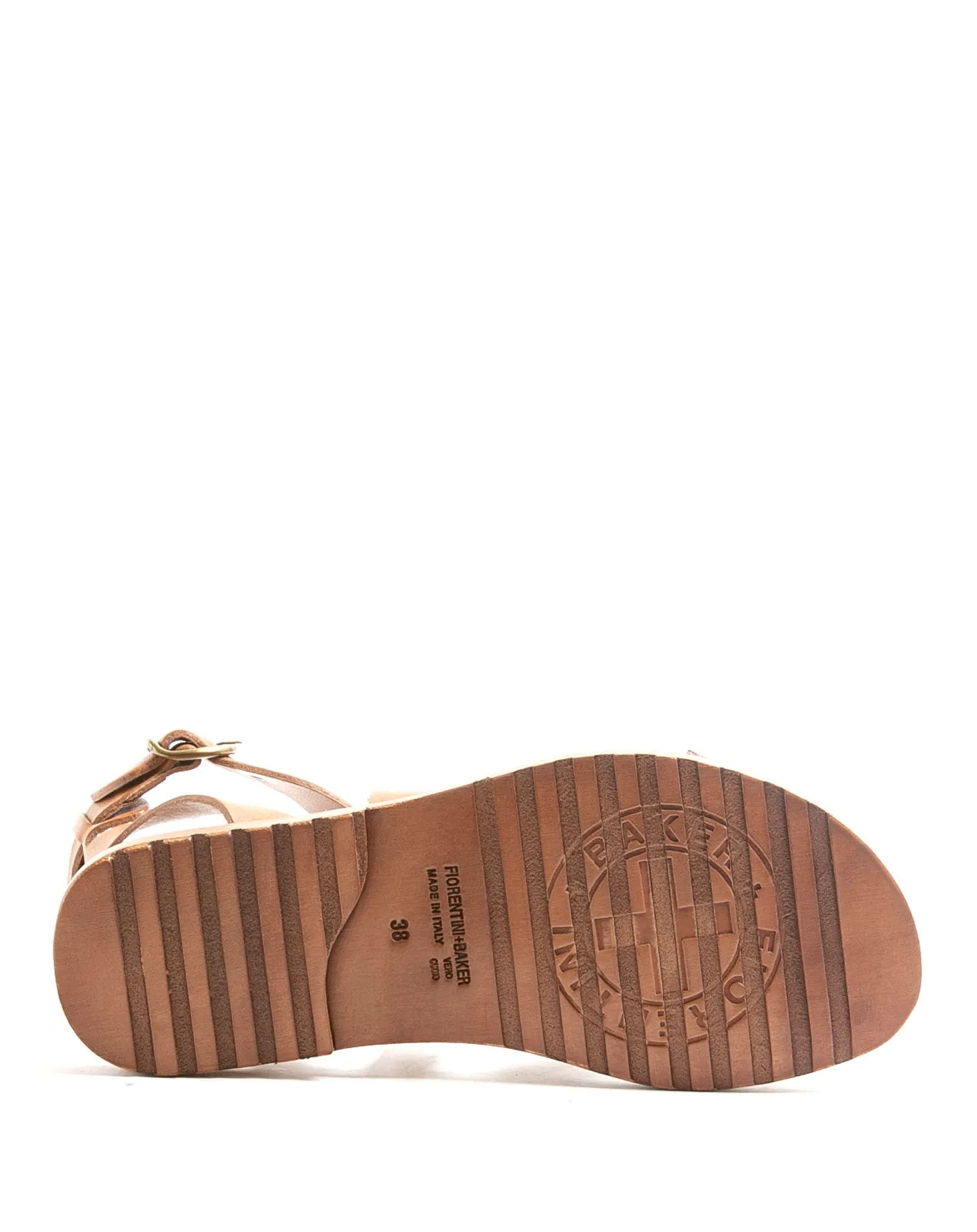 ZIVAS Light Brown Leather Sandals